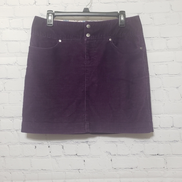 Athleta Sz 6 Vintage Ridge Skirt Eggplant - Picture 13 of 15